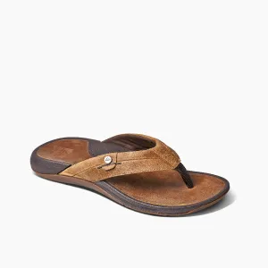 Reef Pacific LE Leather Mens Sandal - Java Brown