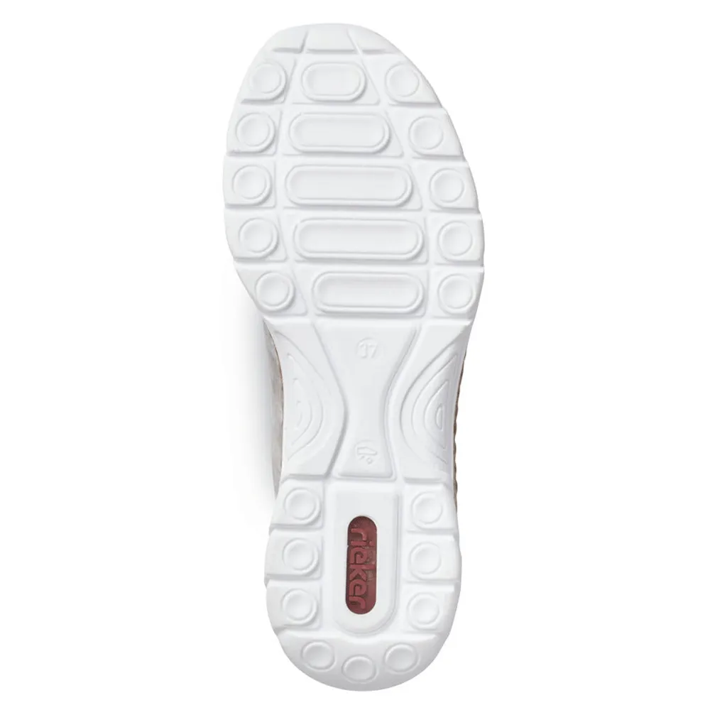 Rieker Women's N42K6-40 Grey Metallic