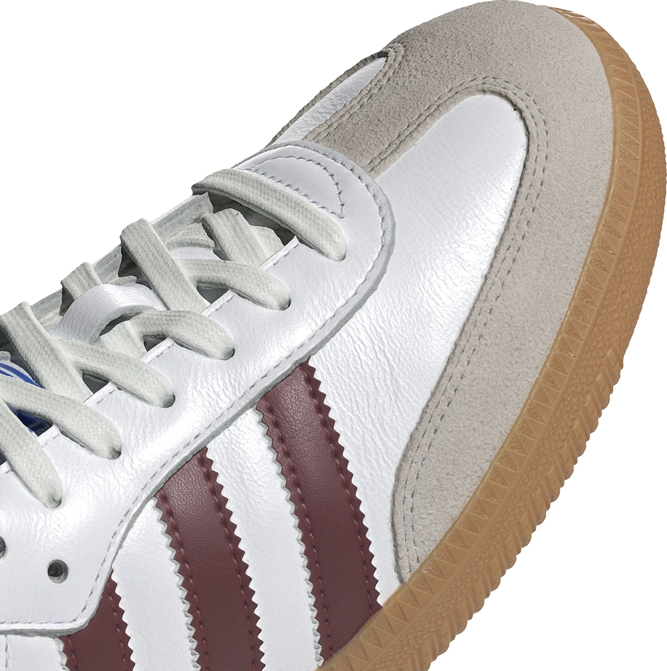 Samba OG 'White Collegiate Burgundy'