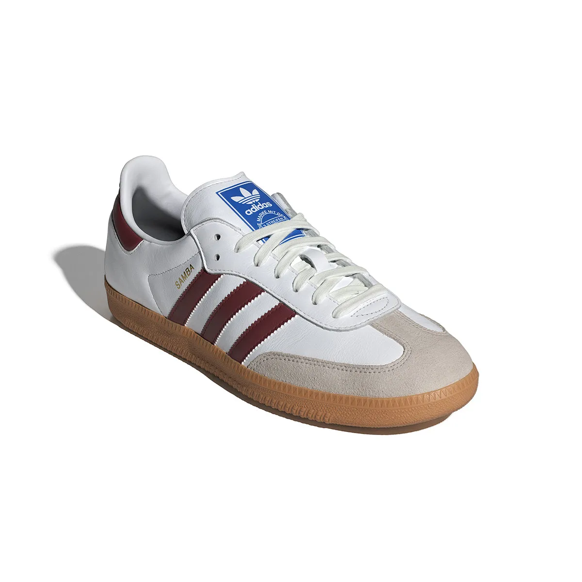 Samba OG 'White Collegiate Burgundy'