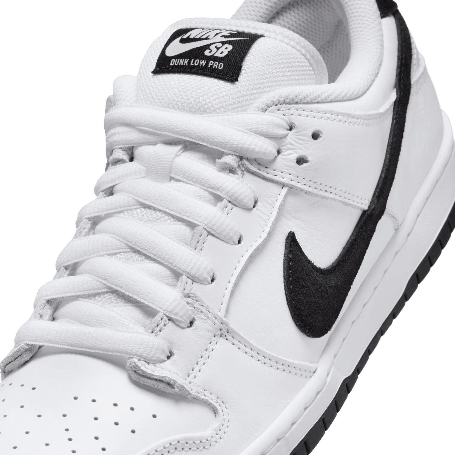 SB Dunk Low Pro 'White Black'