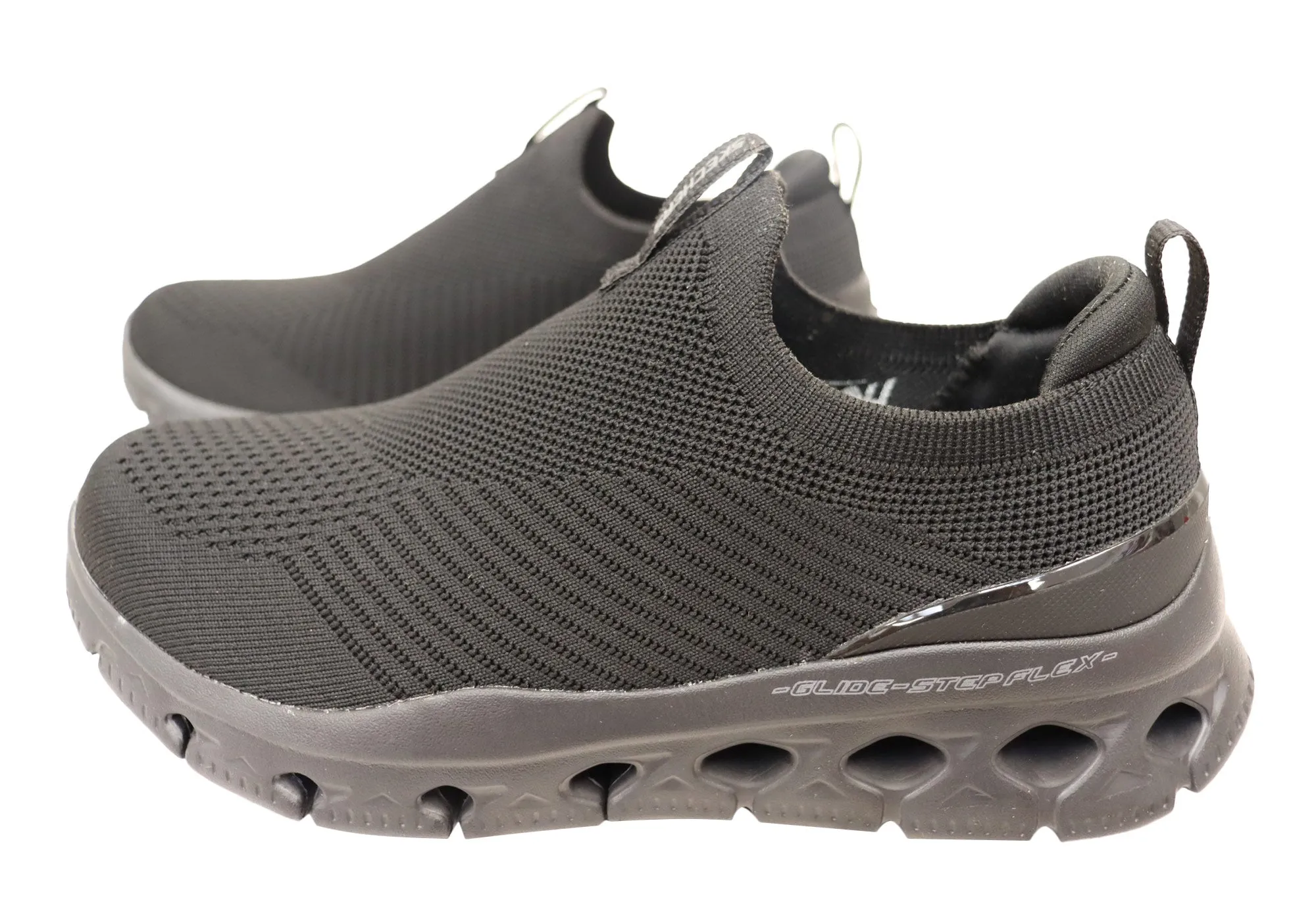 Skechers Mens Glide Step Flex Comfortable Slip On Shoes Skechers Shoes