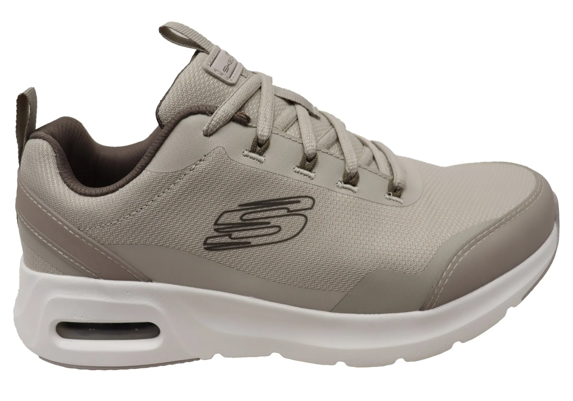 Skechers Mens Skech Air Court Province Comfortable Lace Up Shoes Skechers Shoes
