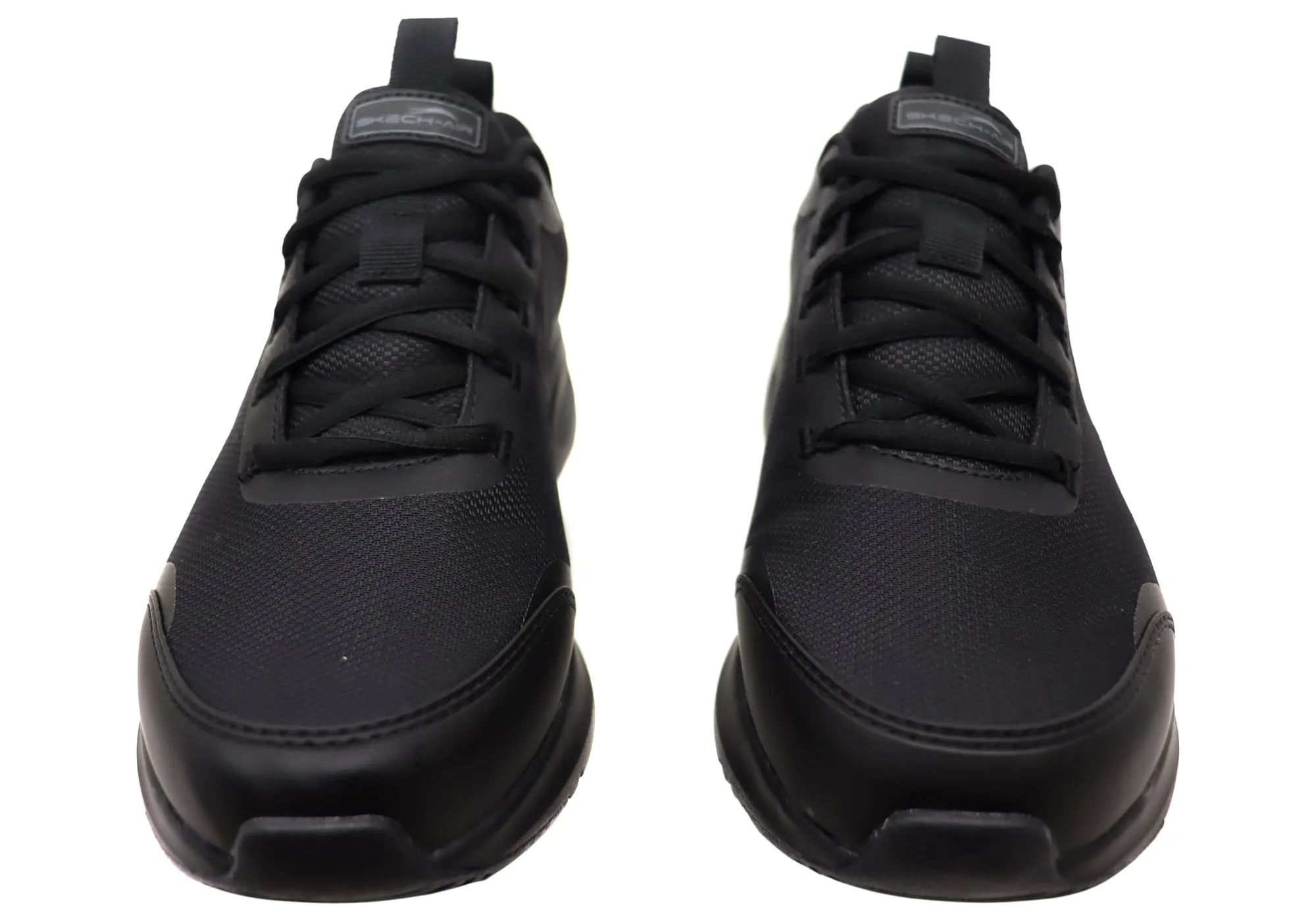 Skechers Mens Skech Air Court Province Comfortable Lace Up Shoes Skechers Shoes