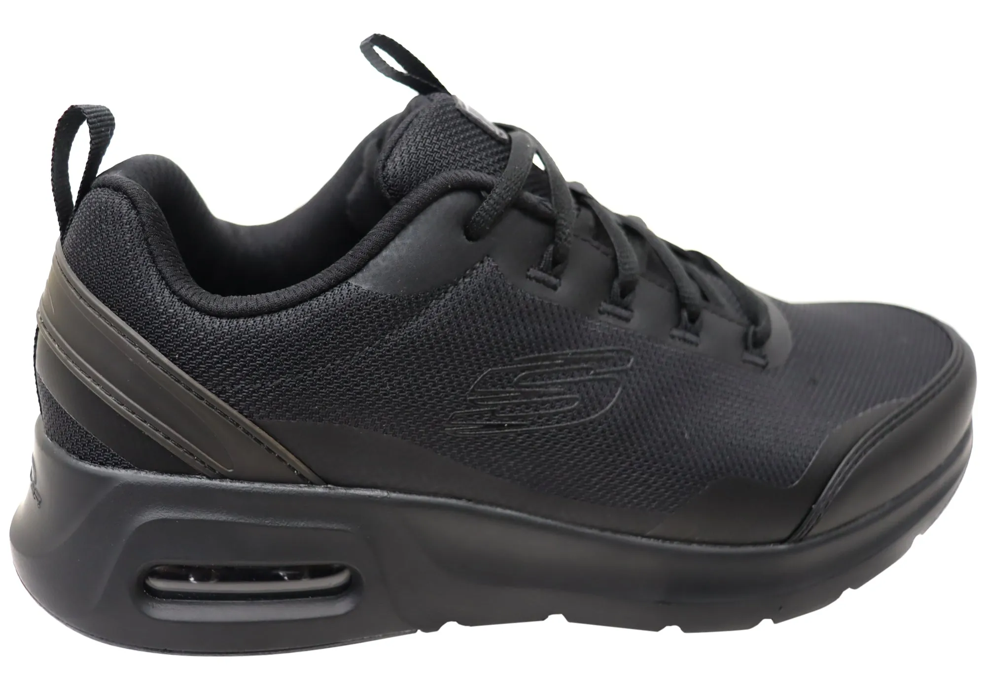 Skechers Mens Skech Air Court Province Comfortable Lace Up Shoes Skechers Shoes