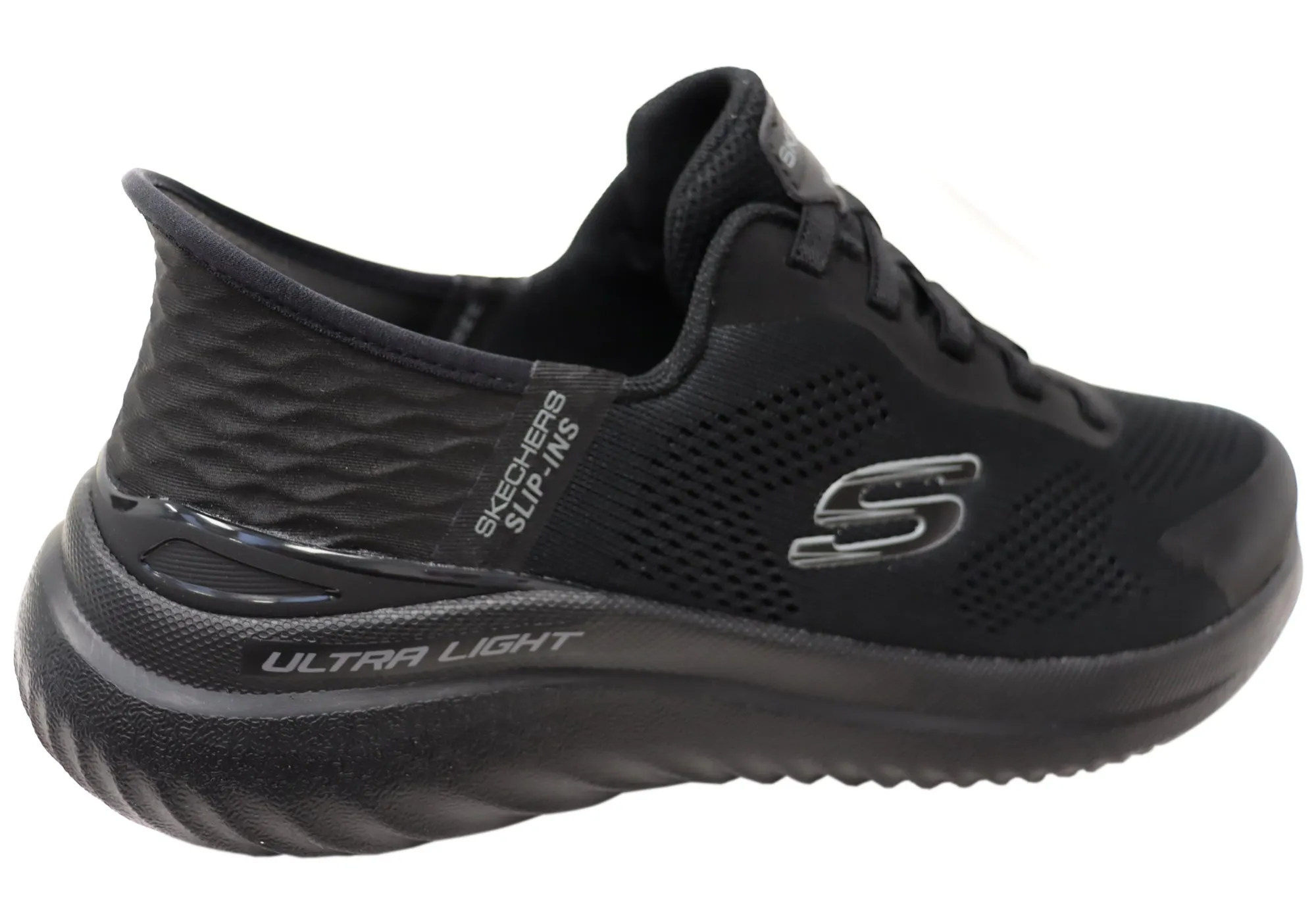 Skechers Mens Slip Ins Bounder 2.0 Emerged Wide Fit Comfortable Shoes Skechers Shoes