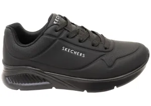 Skechers Mens Uno Lite Lite Work Comfortable Lace Up Shoes Skechers Shoes