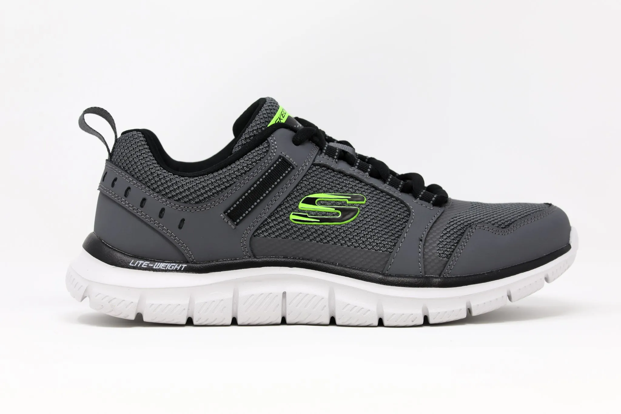 Skechers Track - Knockhill Charcoal Skechers Shoes