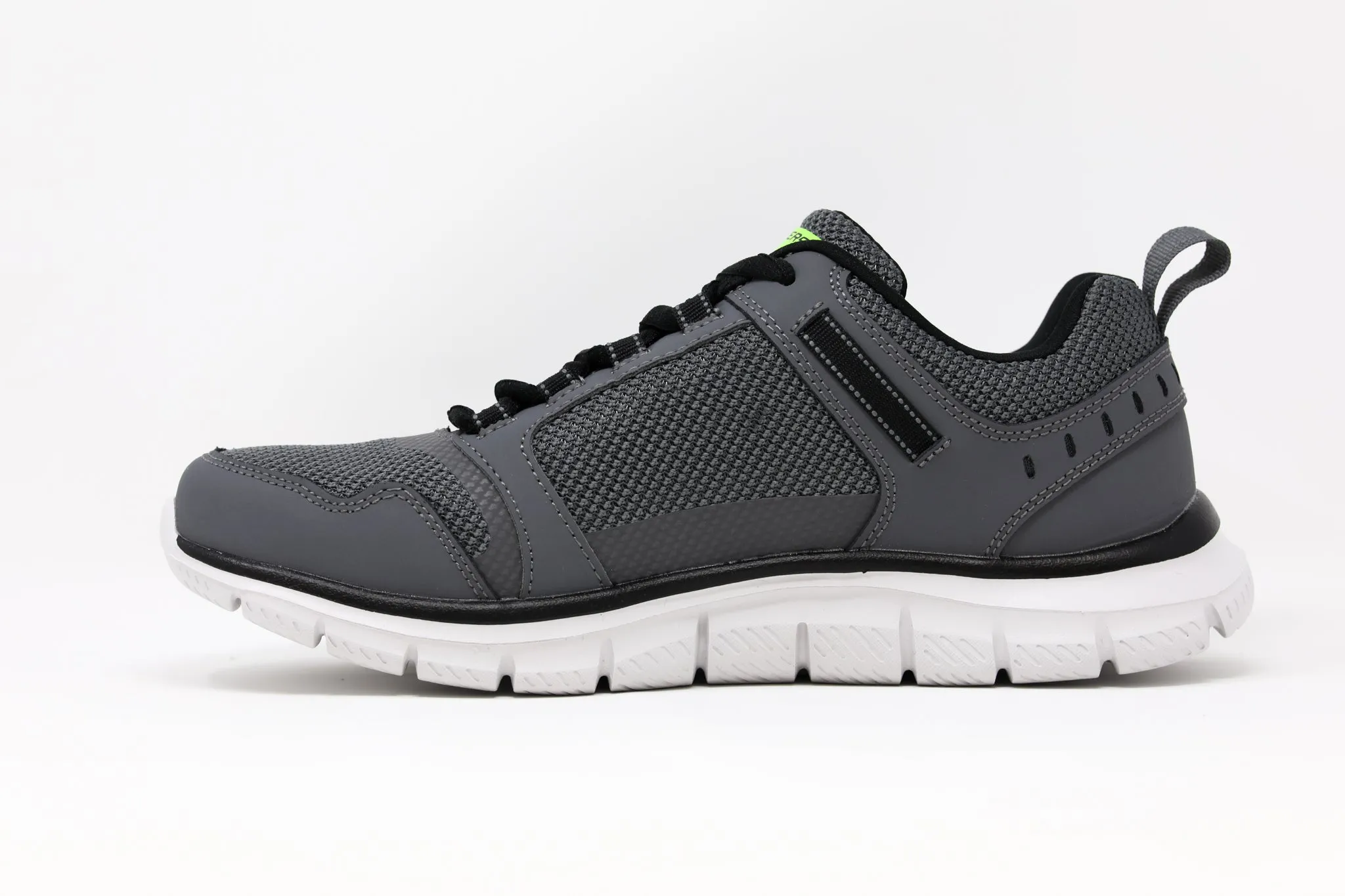 Skechers Track - Knockhill Charcoal Skechers Shoes