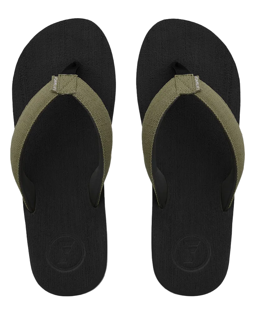 Sully Flip Flops in Black