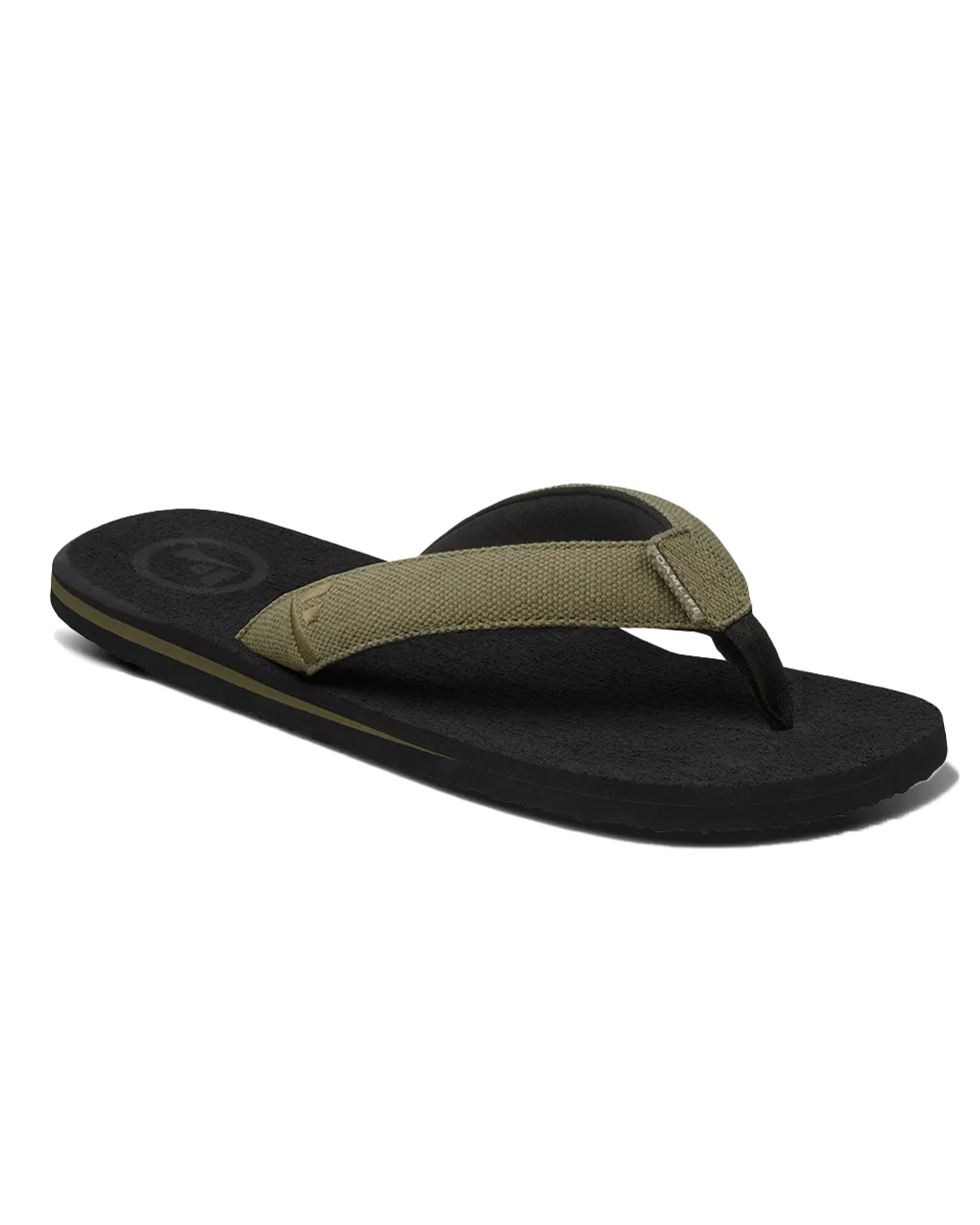 Sully Flip Flops in Black