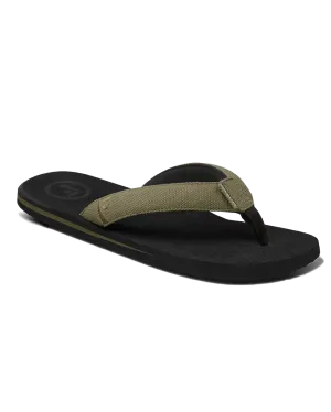 Sully Flip Flops in Black