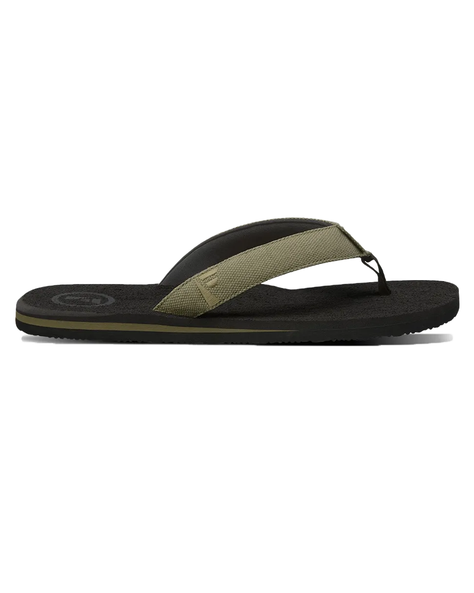 Sully Flip Flops in Black