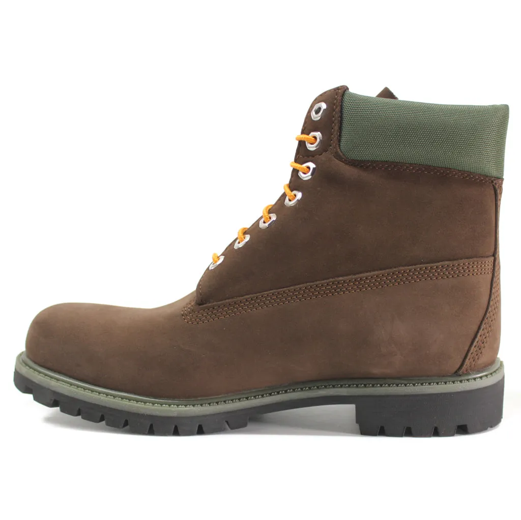 Timberland Premium 6 Inch Nubuck Leather Men's Ankle Boots