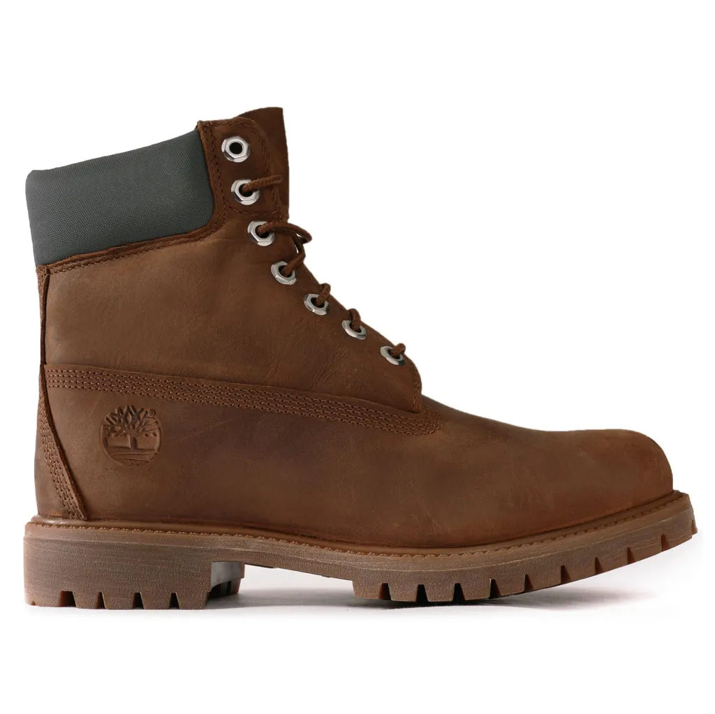 Timberland Premium 6 Inch Nubuck Leather Men's Ankle Boots
