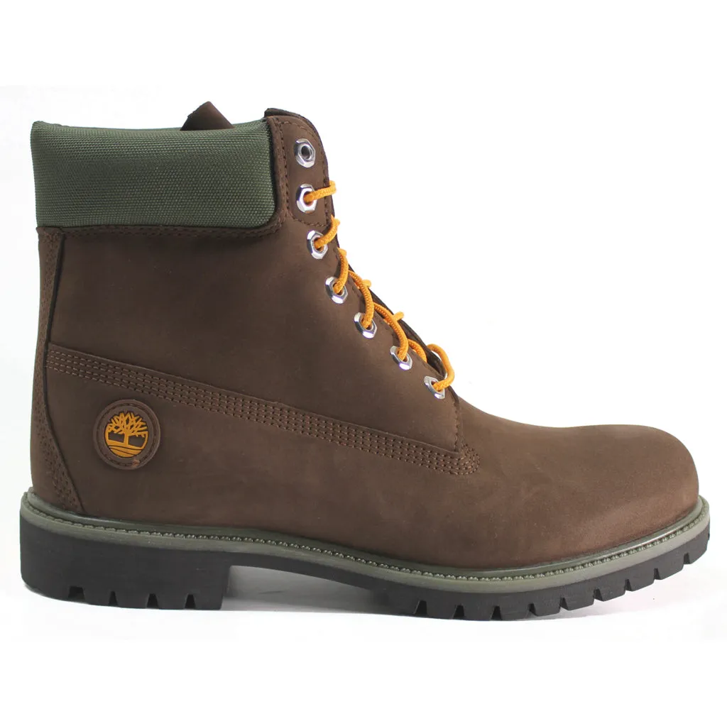 Timberland Premium 6 Inch Nubuck Leather Men's Ankle Boots