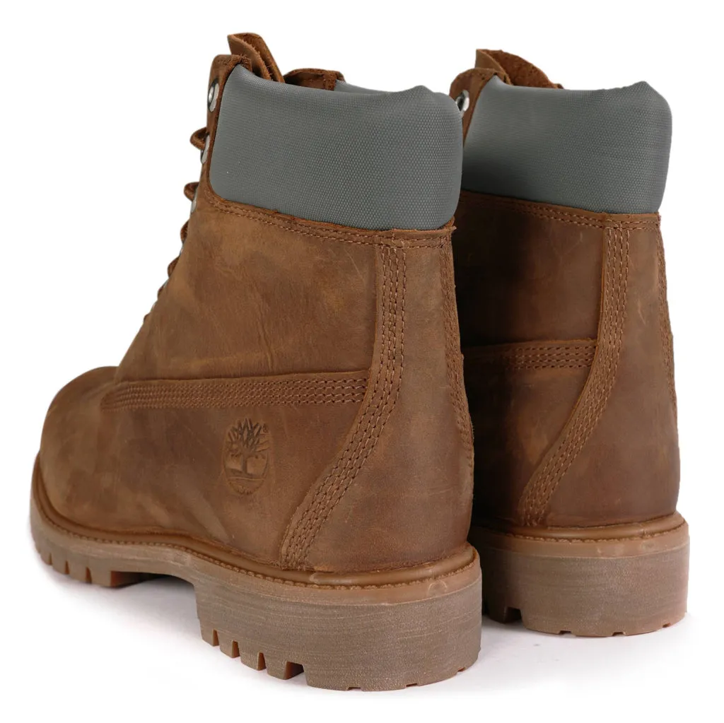 Timberland Premium 6 Inch Nubuck Leather Men's Ankle Boots