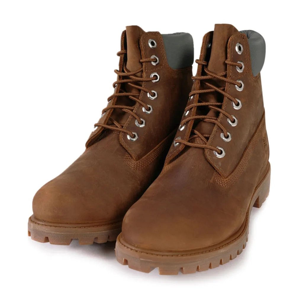 Timberland Premium 6 Inch Nubuck Leather Men's Ankle Boots