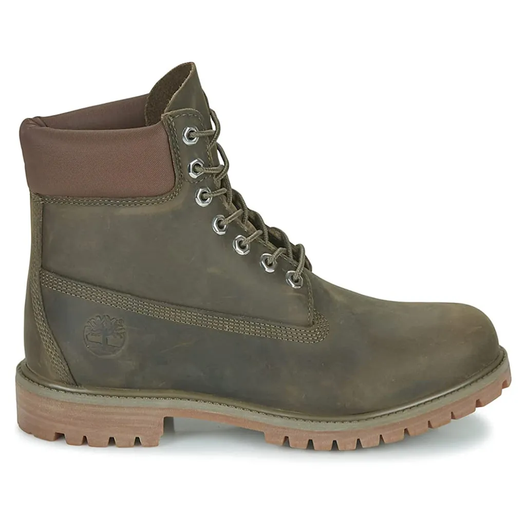 Timberland Premium 6 Inch Nubuck Leather Men's Ankle Boots