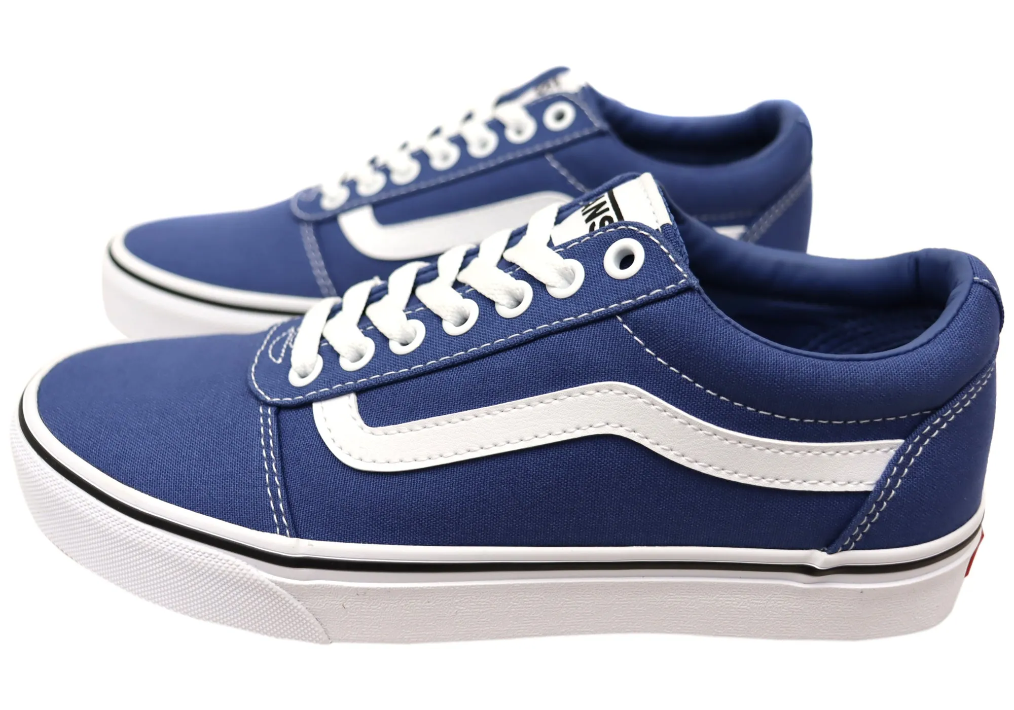 Vans Mens Ward Canvas Comfortable Sneakers Vans Shoes