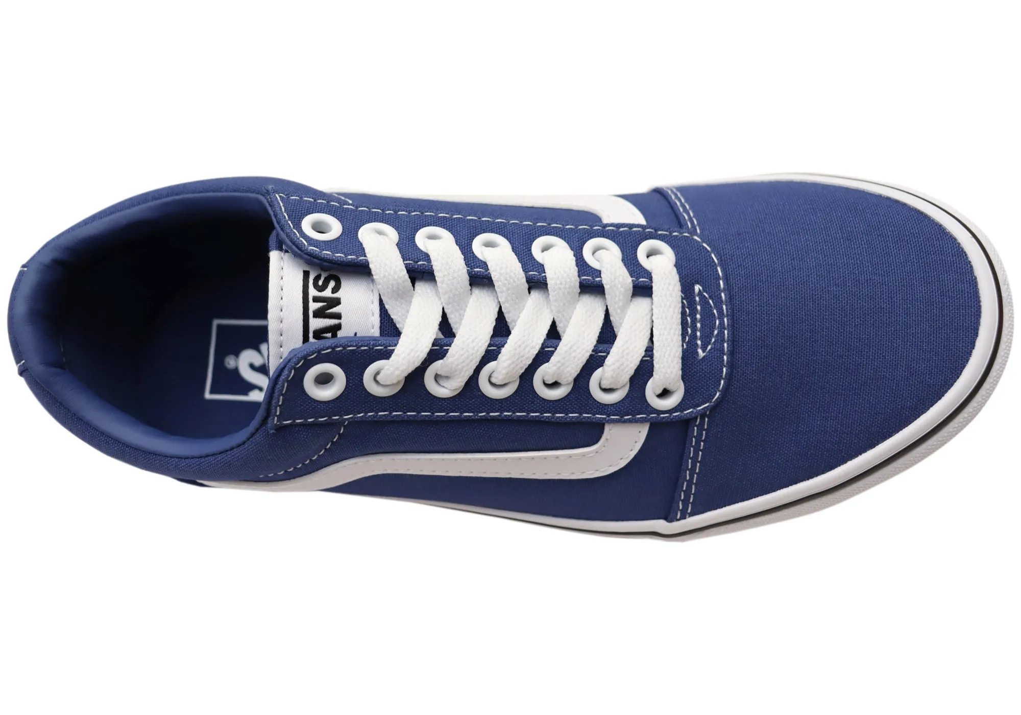 Vans Mens Ward Canvas Comfortable Sneakers Vans Shoes