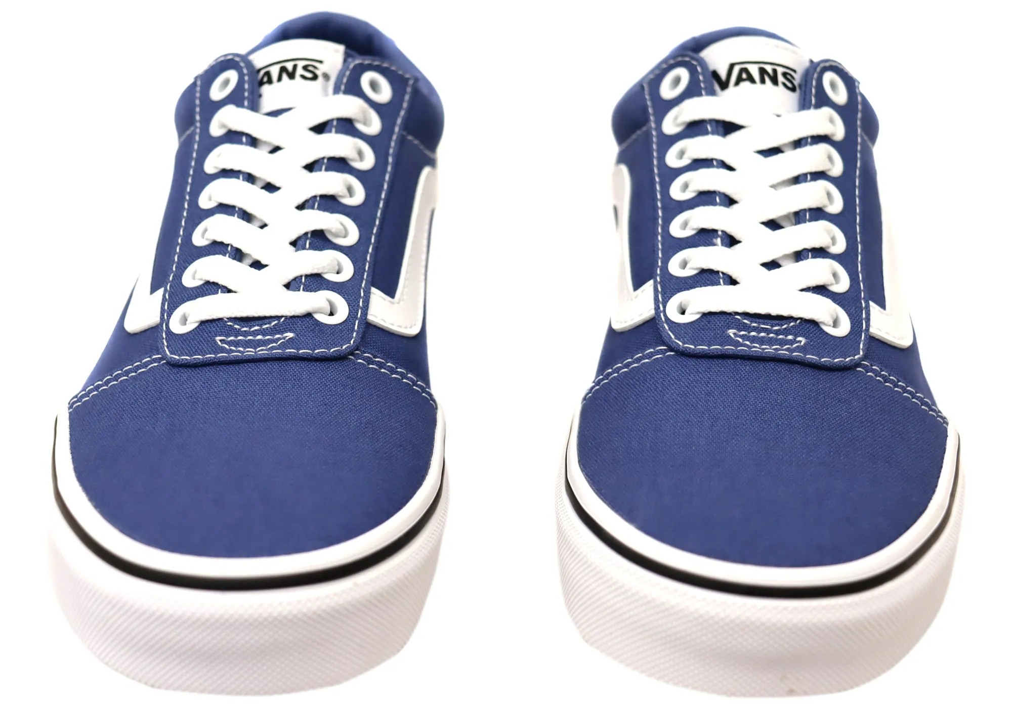 Vans Mens Ward Canvas Comfortable Sneakers Vans Shoes