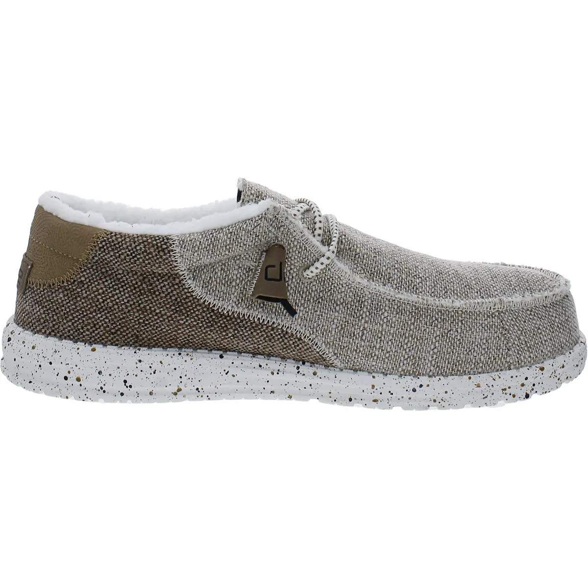 Wally Stitch Mens Lifestyle Knit Slip-On Sneakers