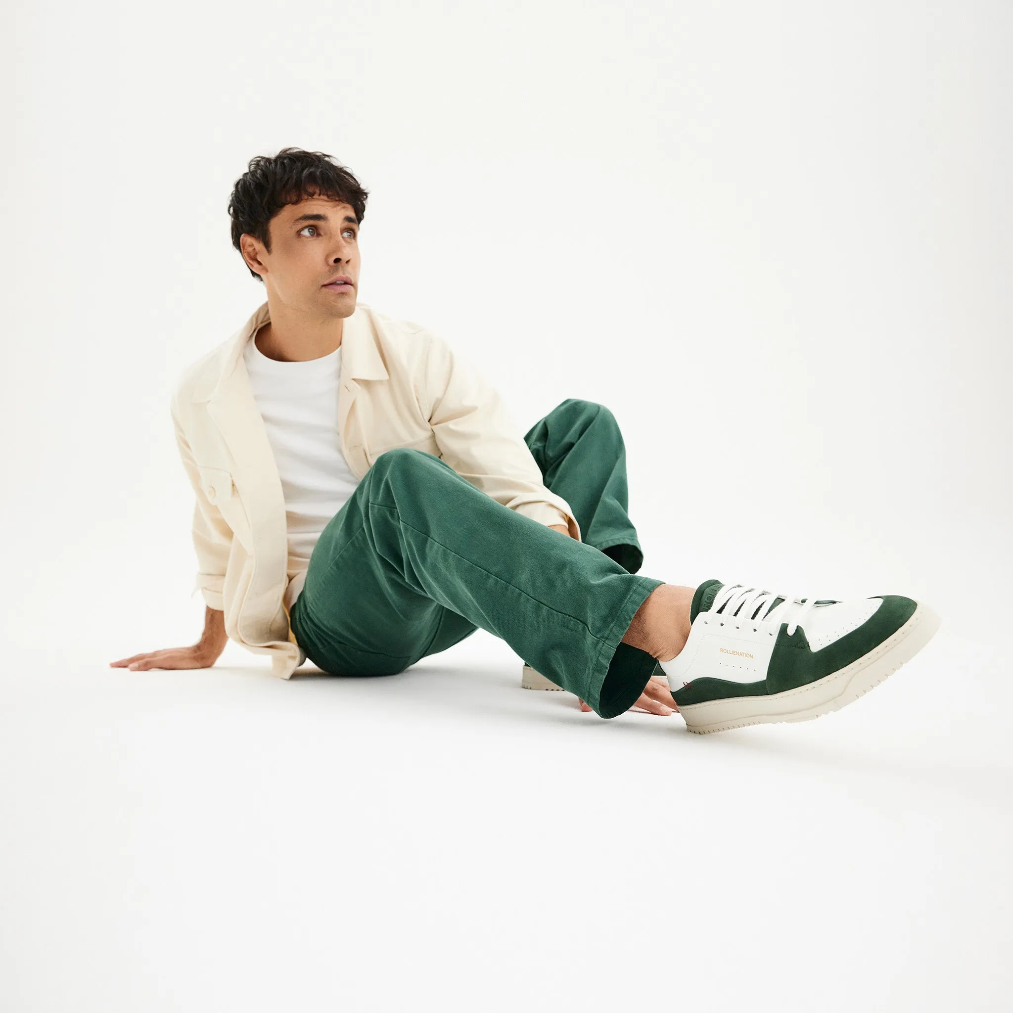 Wave Mens Green/White