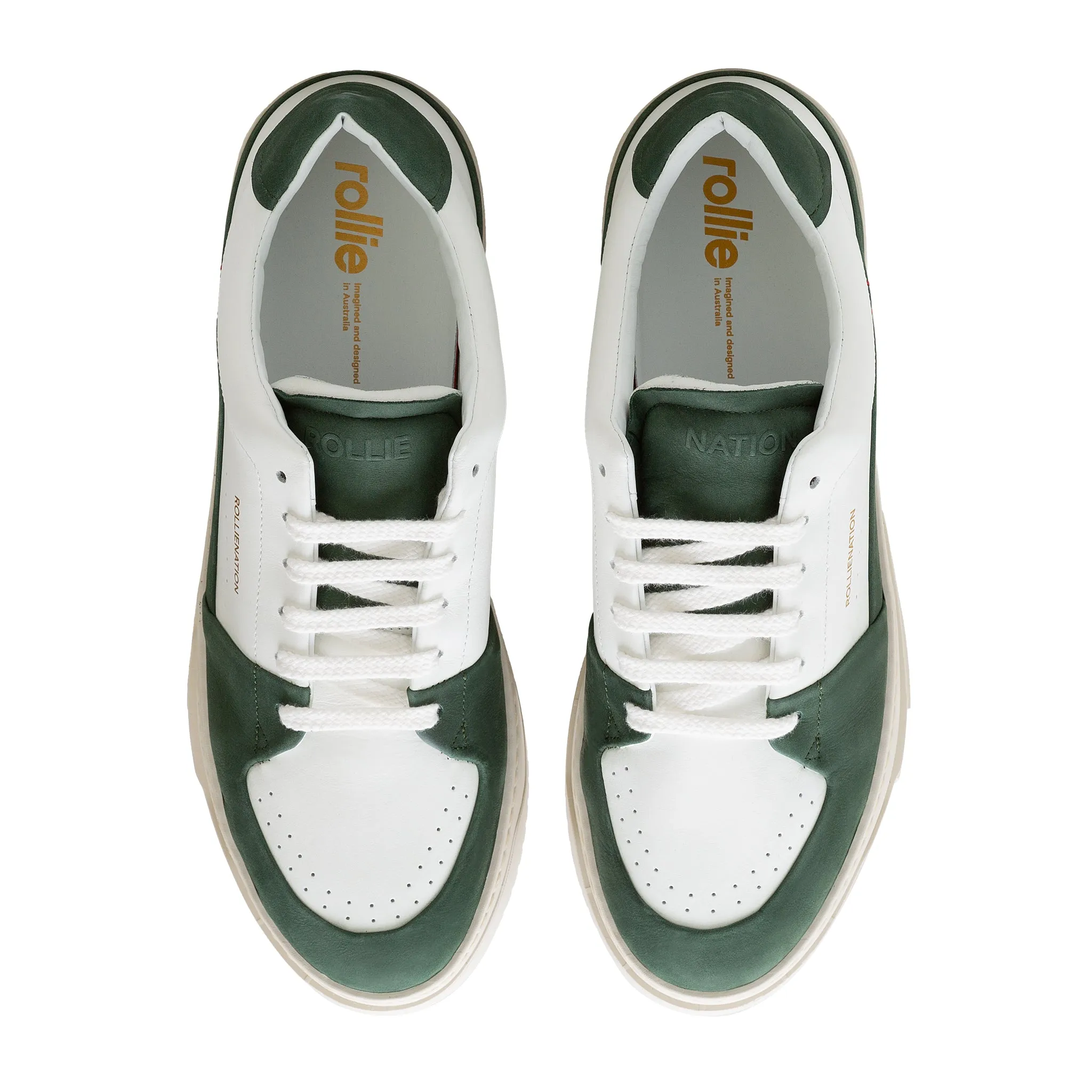 Wave Mens Green/White