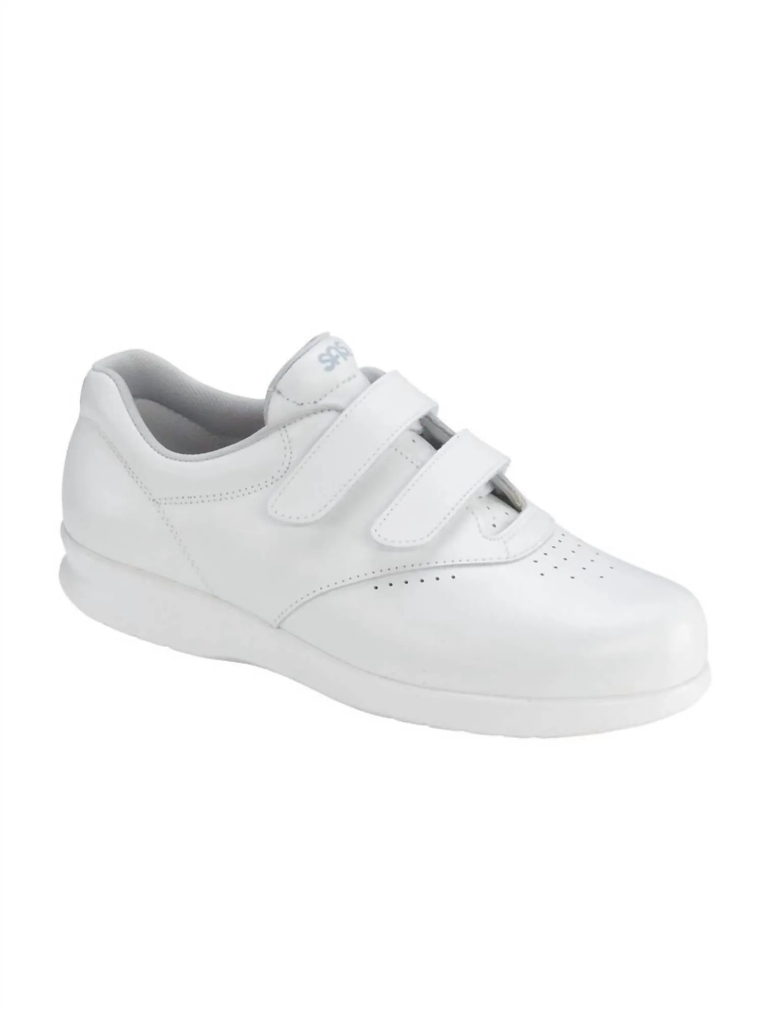 Women's Me Too Walking Shoes - Double Wide In White