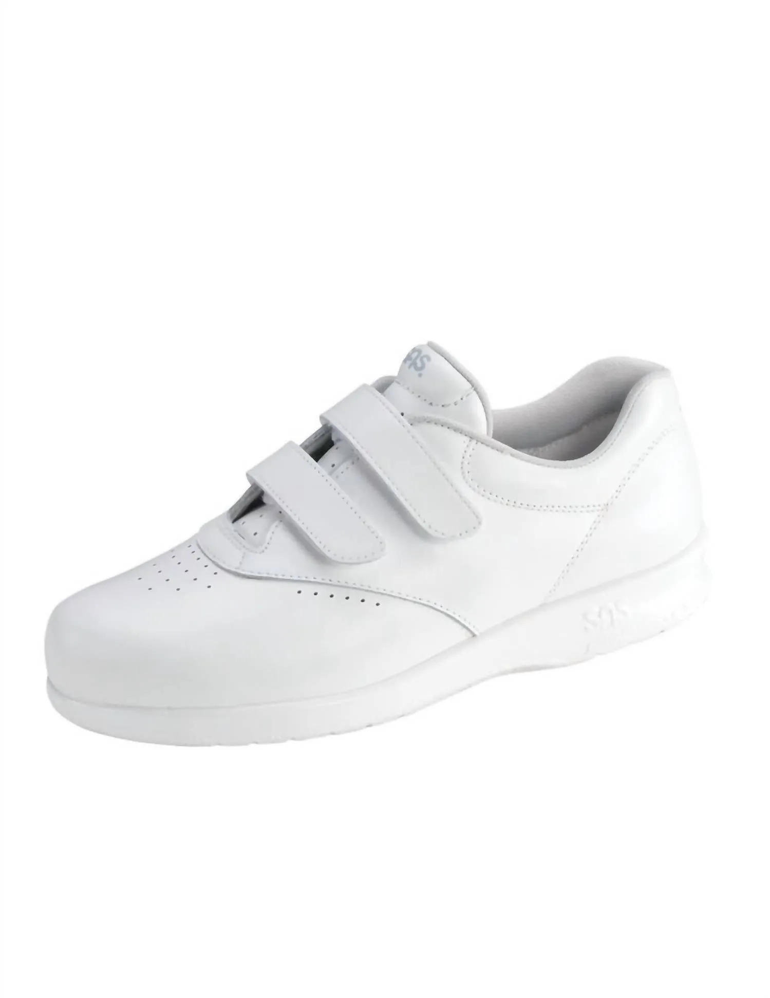 Women's Me Too Walking Shoes - Double Wide In White