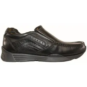 Wrangler Lavey Black Slip On Shoe Black