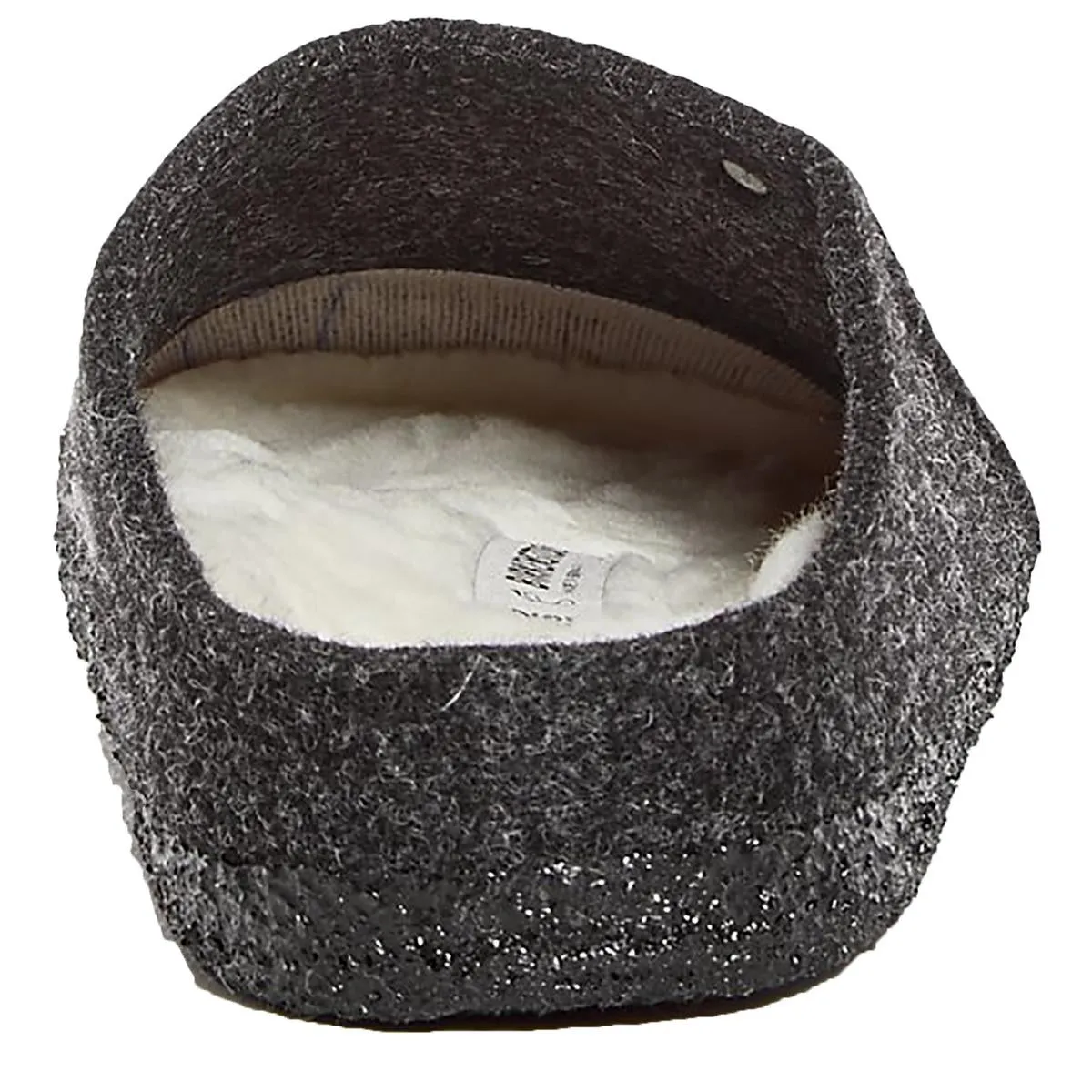 Zermatt Mens Logo Wool Clogs