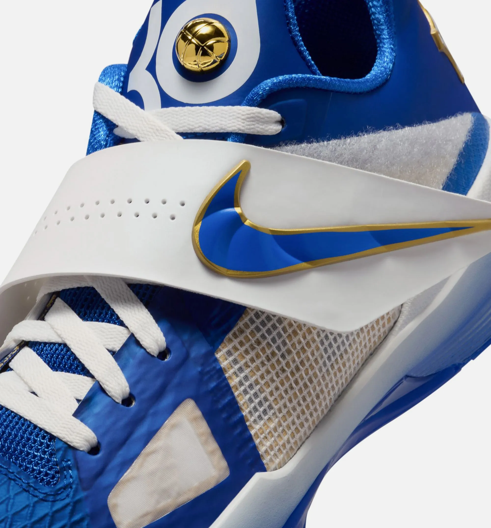 Zoom KD 4 MVP Mens Lifestyle Shoe - Hyper Royal/Summit White/Metallic Gold